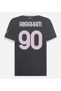 AC Milan Tammy Abraham #90 Voetbaltruitje 3e tenue 2024-25 Korte Mouw